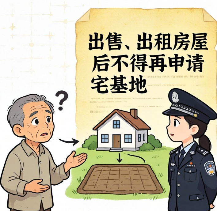 村民在出售、出租房屋后，还能再申请宅基地吗？